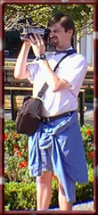 Al with camcorder at WDW, 11/99